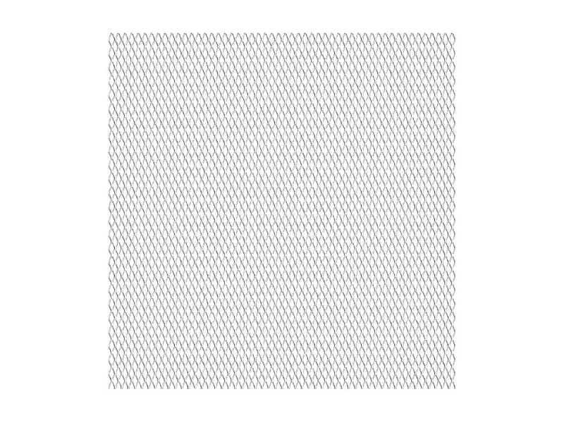 Panneau de grillage de jardin Acier inox 100x85 30x17x2,5 mm