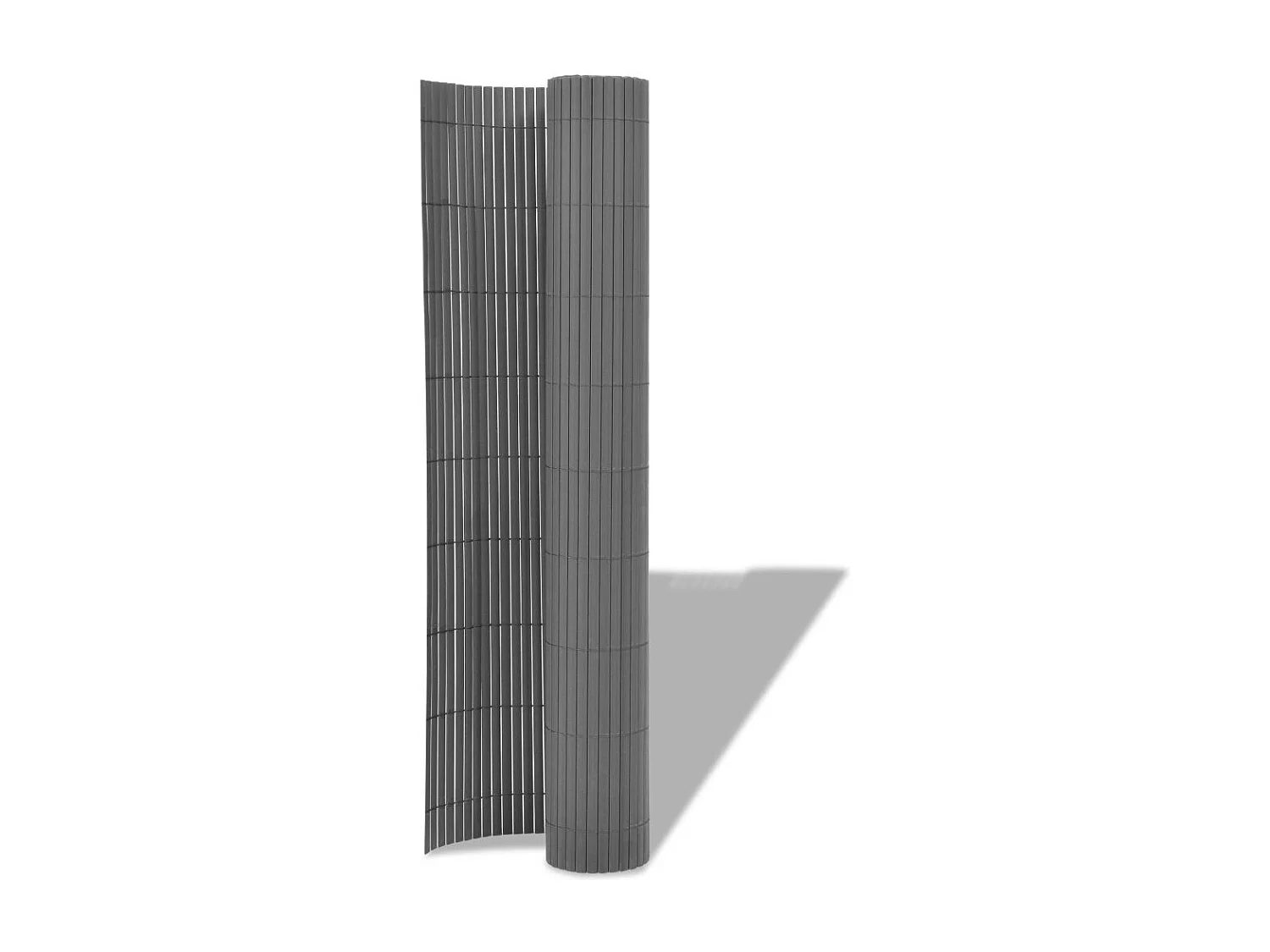 Clôture de jardin Double face PVC 90x300 Gris