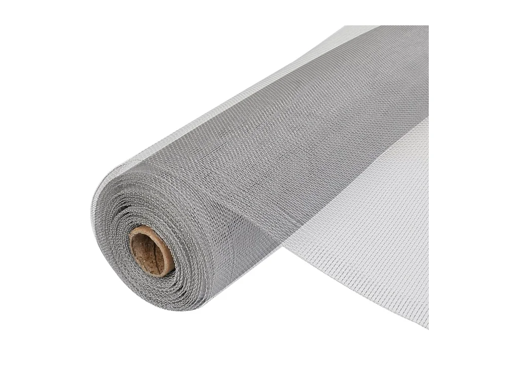Écran en treillis Aluminium 100x500 Argenté