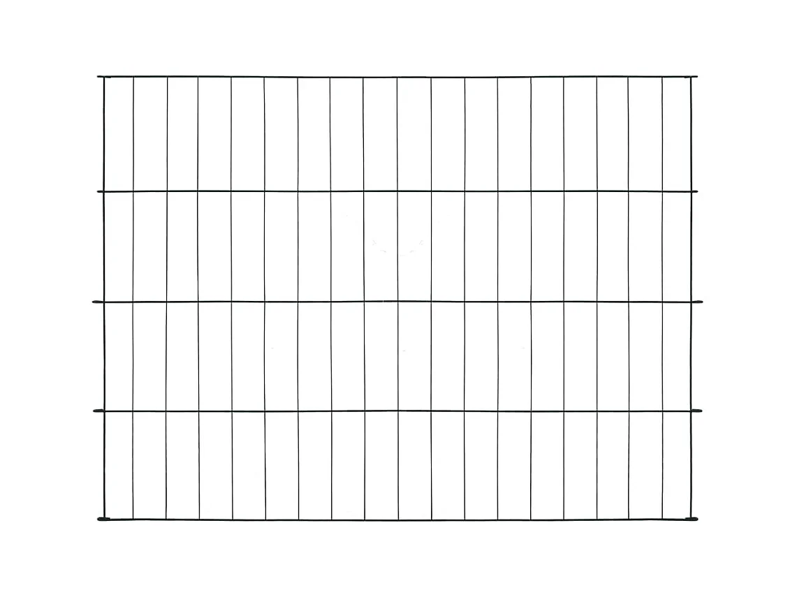 Schuttingset 115x79 cm groen