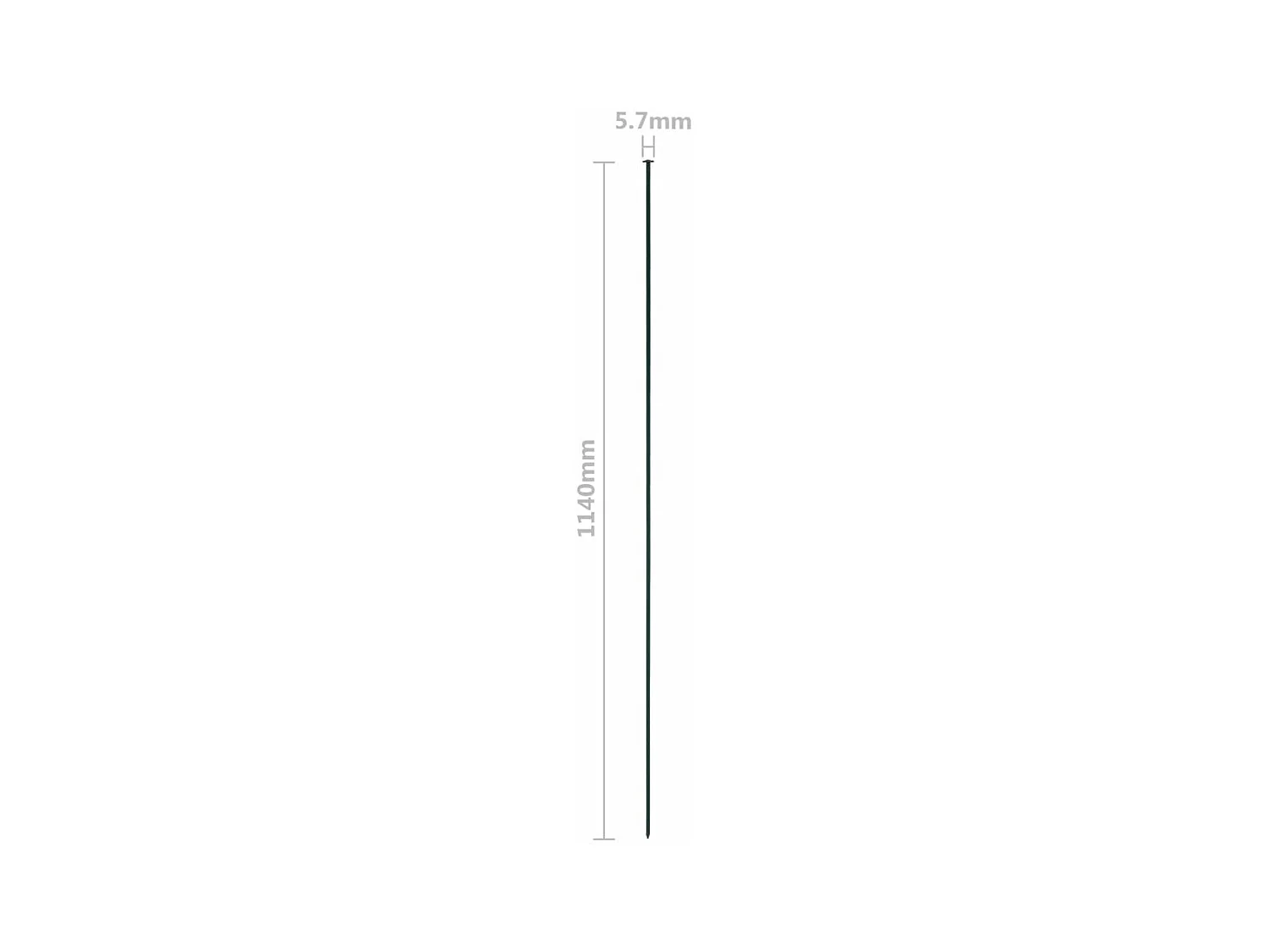 Schuttingset 115x79 cm groen