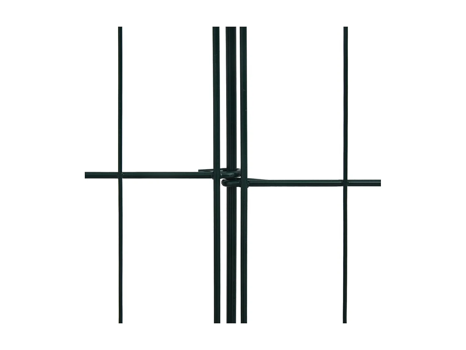 Ensemble de clôture d'étang 115x79 Vert