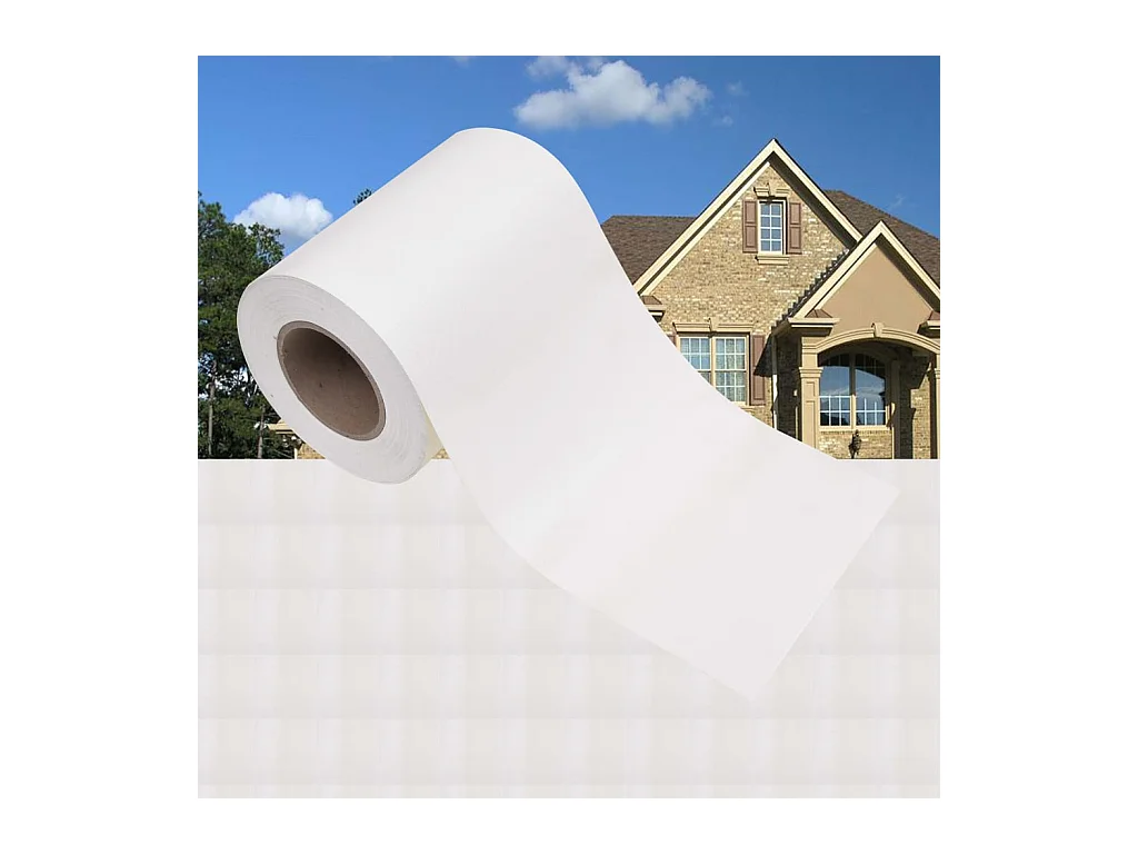 Écrans d'intimité de jardin 4 pcs PVC 35x0,19 m Blanc