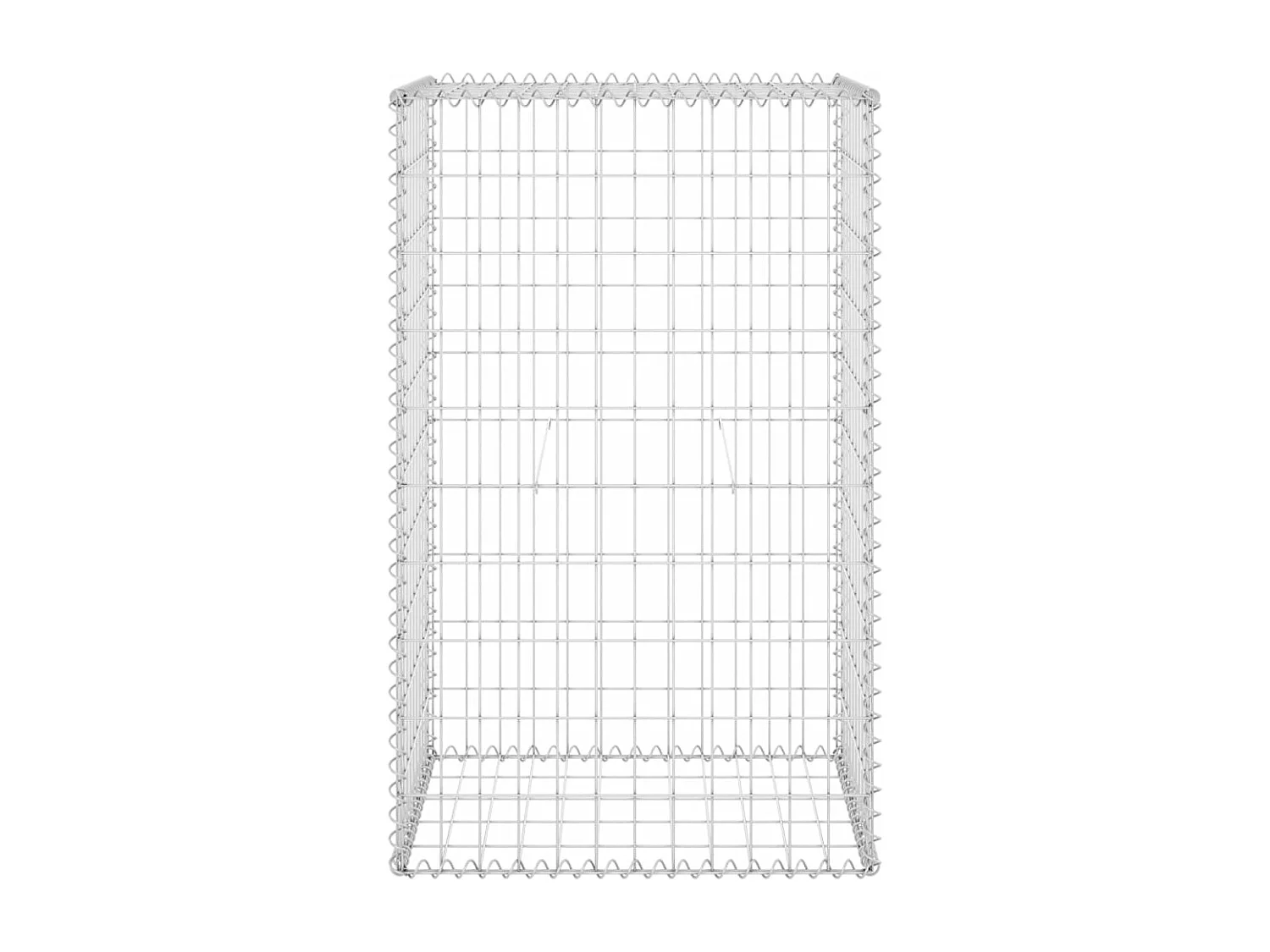 Mur en gabion avec couvercles Acier galvanisé 60x50x100