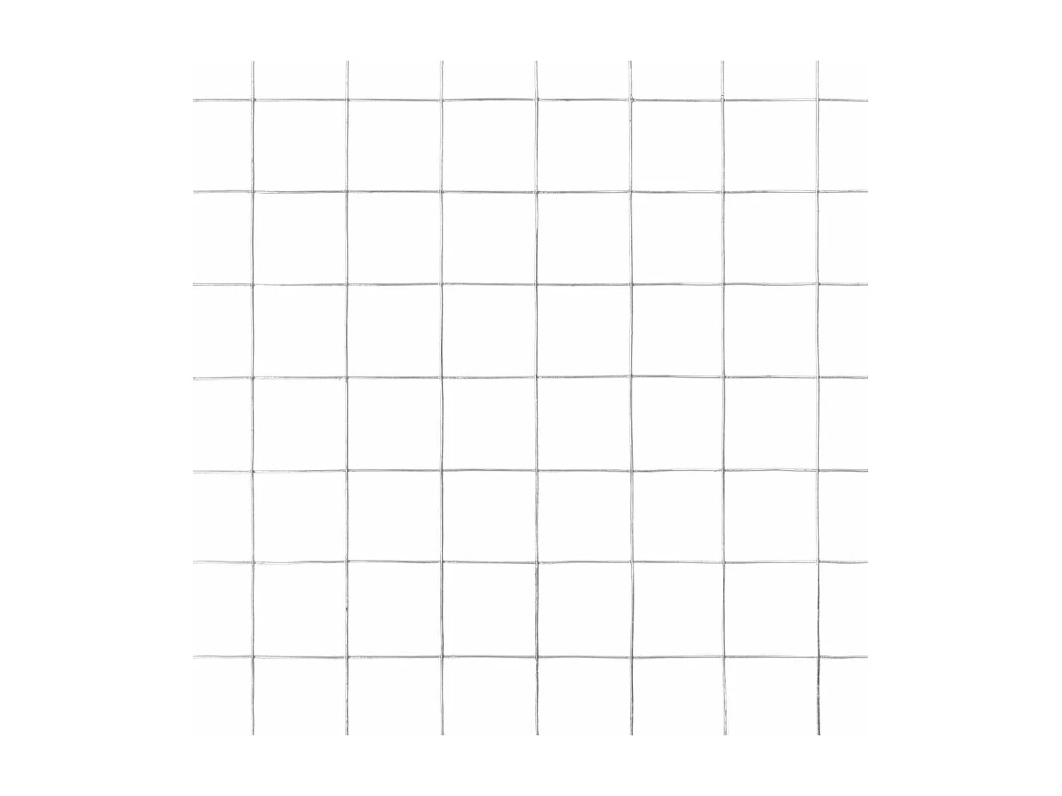 Grillage pour volière Acier galvanisé 10x1,5 m Argenté 2