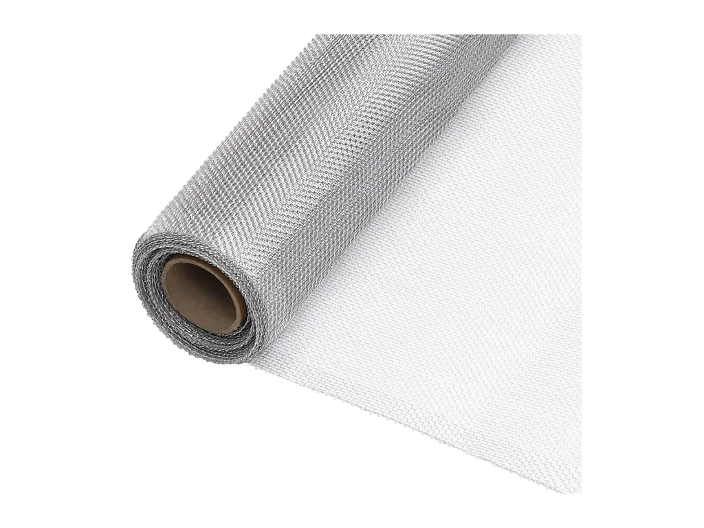 Écran en treillis Aluminium 60x500 Argenté