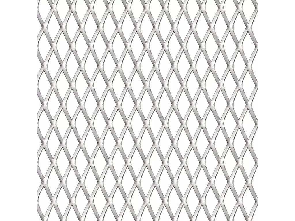 Panneau de grillage de jardin Acier inox 100x85 20x10x2 mm