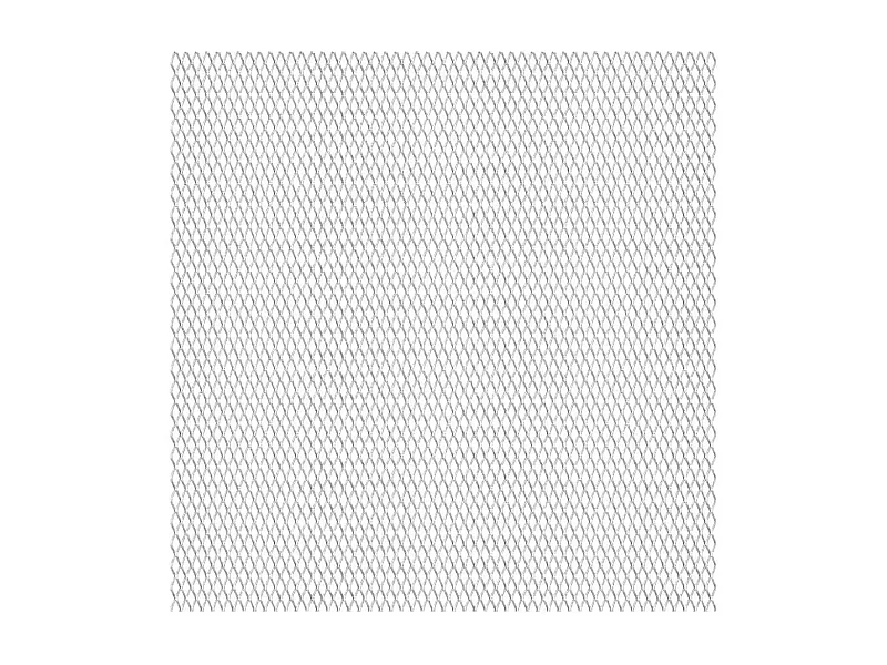 Panneau de grillage de jardin Acier inox 100x85 20x10x2 mm