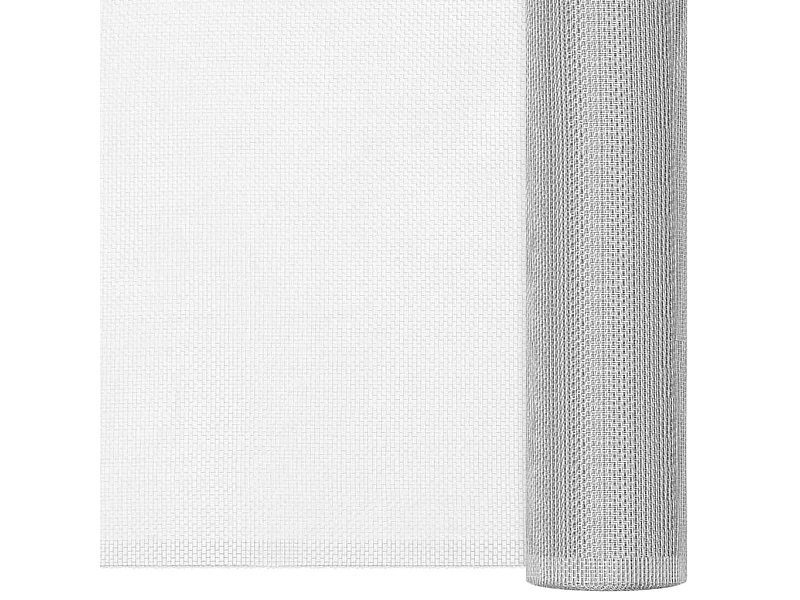 Écran en treillis Aluminium 60x1000 Argenté