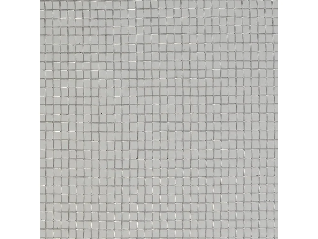 Écran en treillis Acier inoxydable 100x500 Argenté