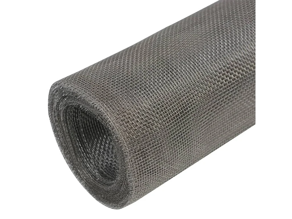 Écran en treillis Acier inoxydable 100x500 Argenté