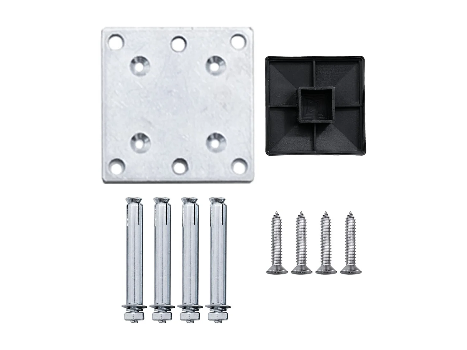 Clôture de jardin WPC 175x105 Gris