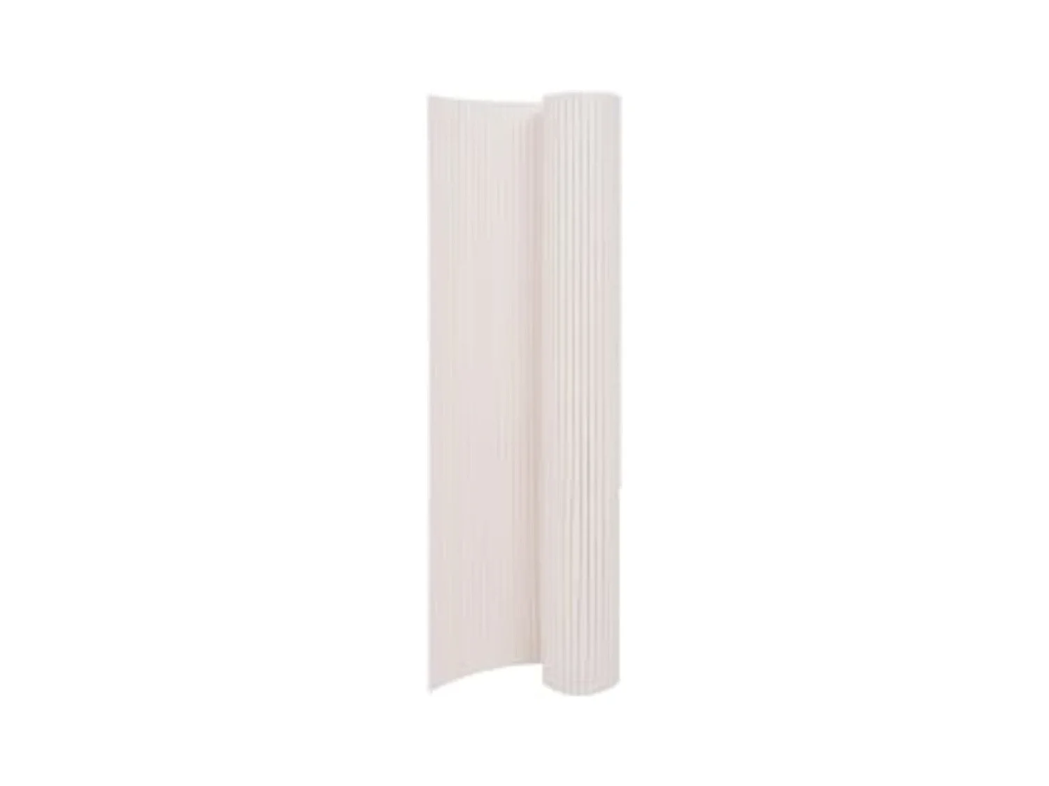 Clôture de jardin double face 110x300 Blanc
