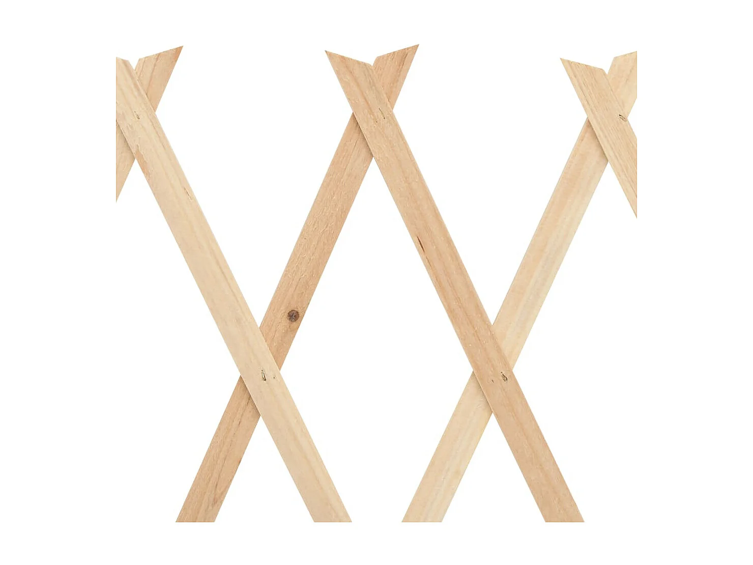 Clôture à treillis 5 pcs Bois de sapin 180x60