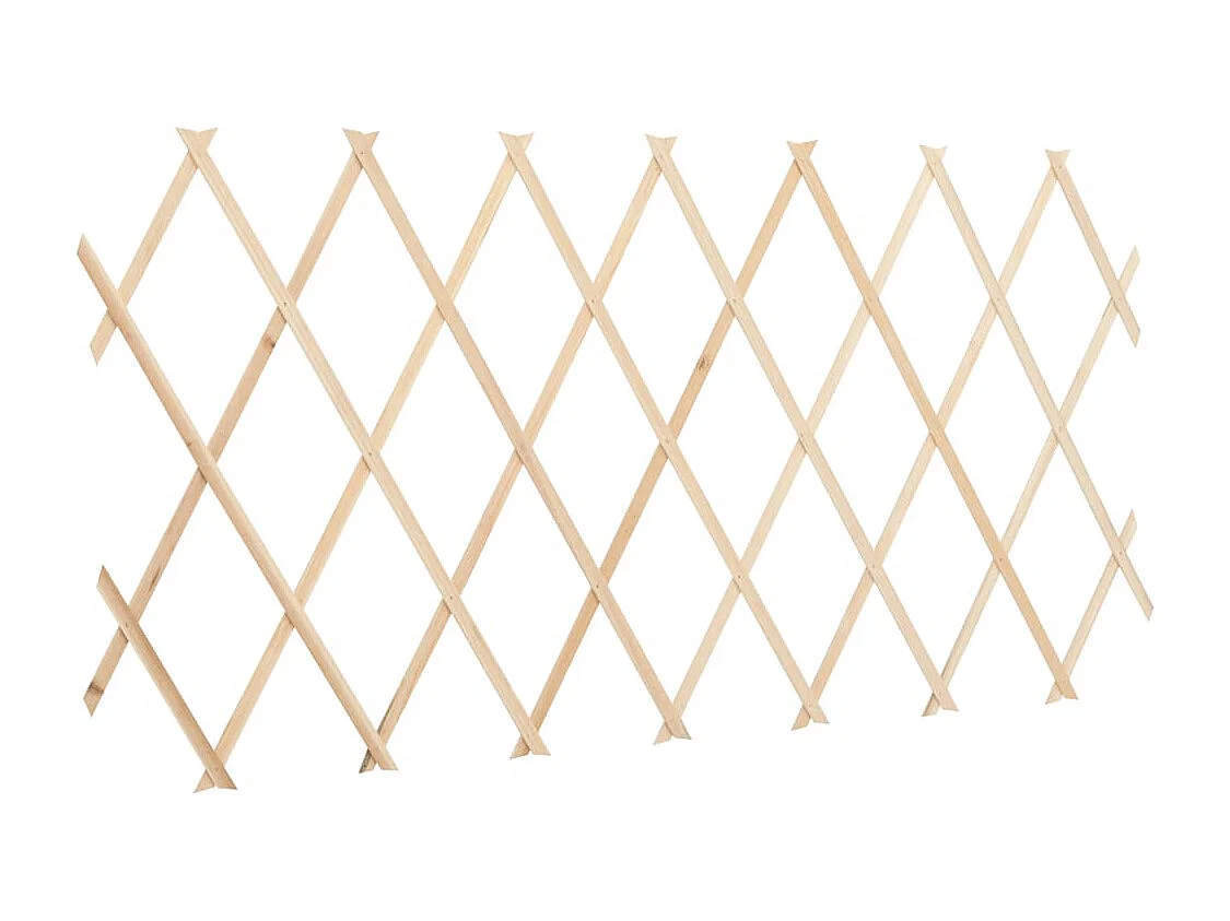 Clôture à treillis 5 pcs Bois de sapin 180x60