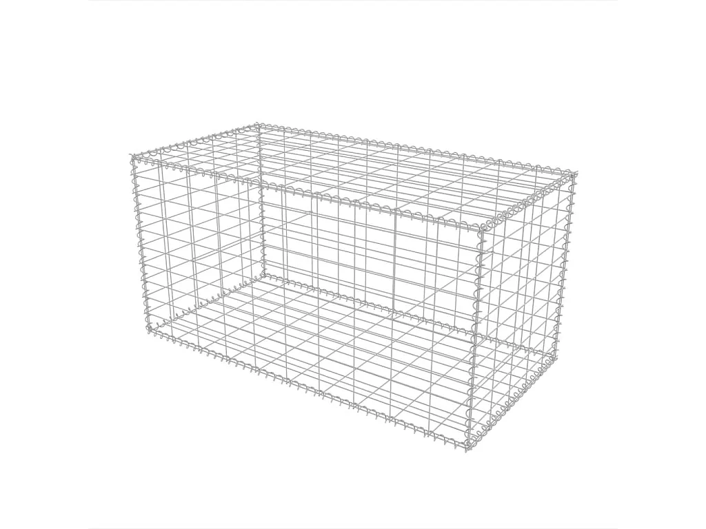 Panier de gabion Acier galvanisé 100x50x50