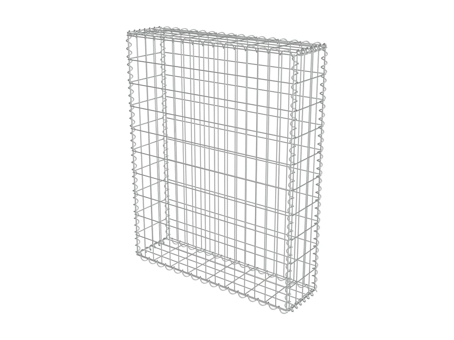 Mur à gabion avec couvercles Acier galvanisé 80x20x100