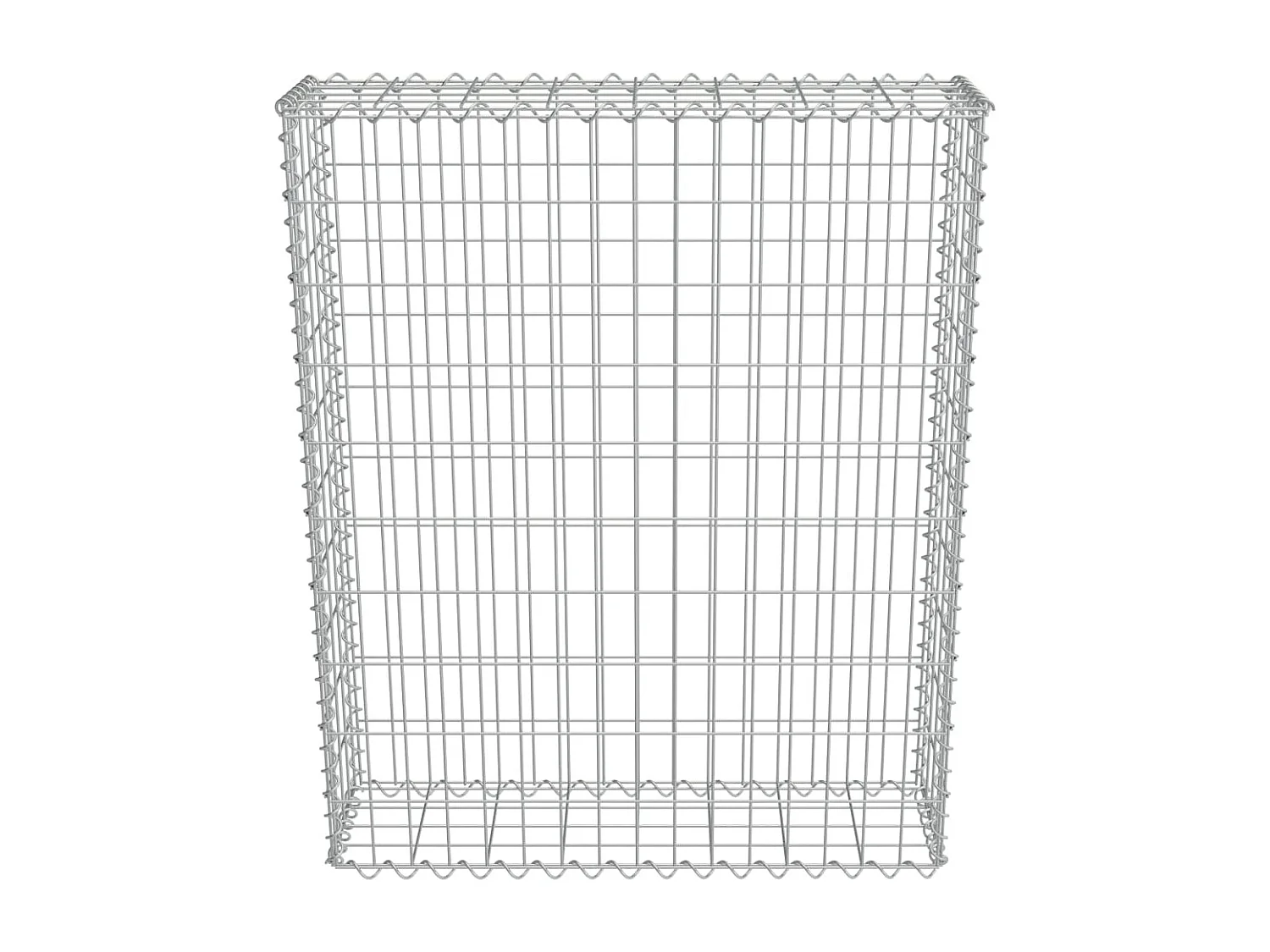 Mur à gabion avec couvercles Acier galvanisé 80x20x100