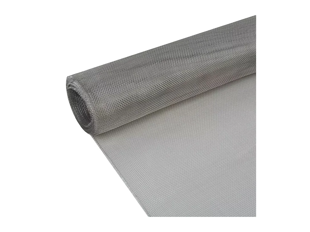 Écran en treillis Acier inoxydable 100x1000 Argenté