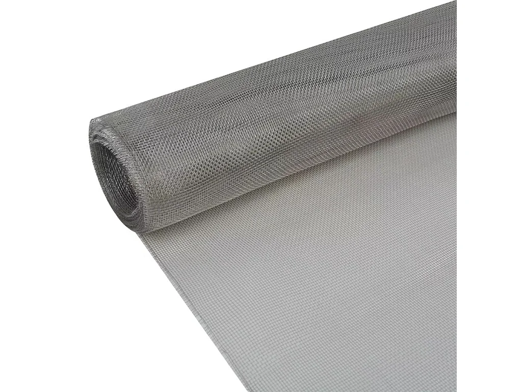 Écran en treillis Acier inoxydable 100x1000 Argenté