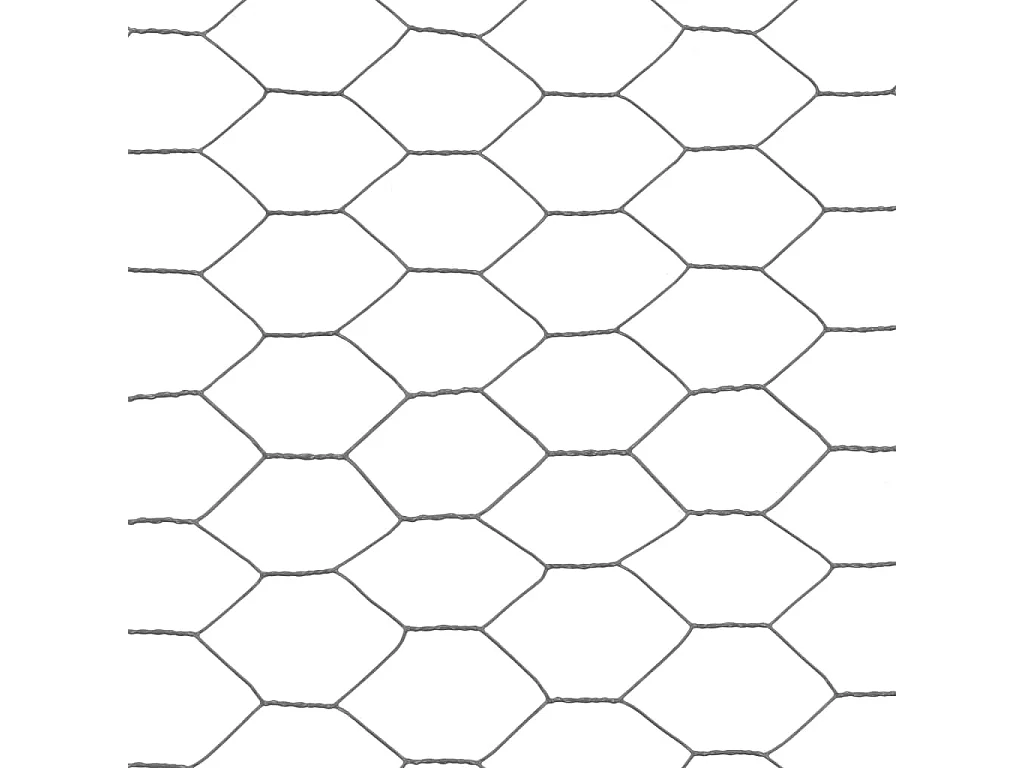 Grillage Acier avec revêtement en PVC 25x0,5 m Gris 3