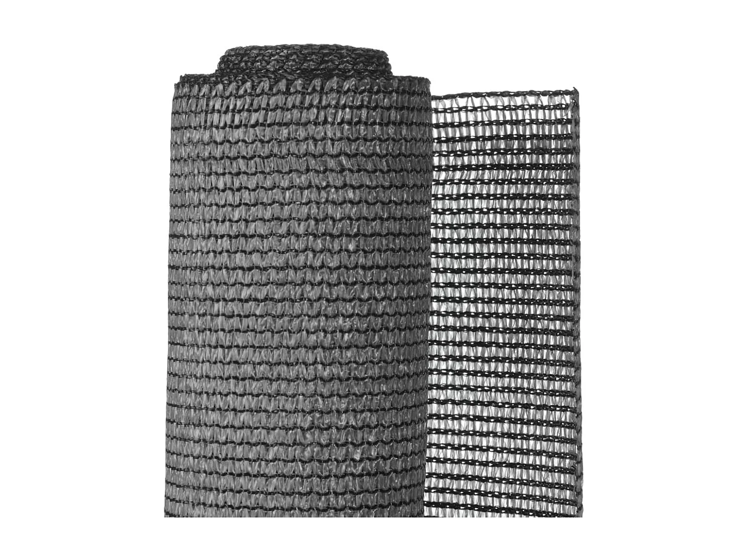 Nature Brise-vue de jardin PE 1,2 x 5 m Anthracite