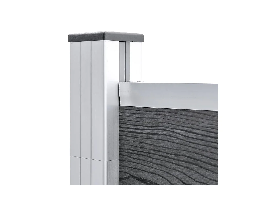 Schutting 872x106 cm HKC grijs