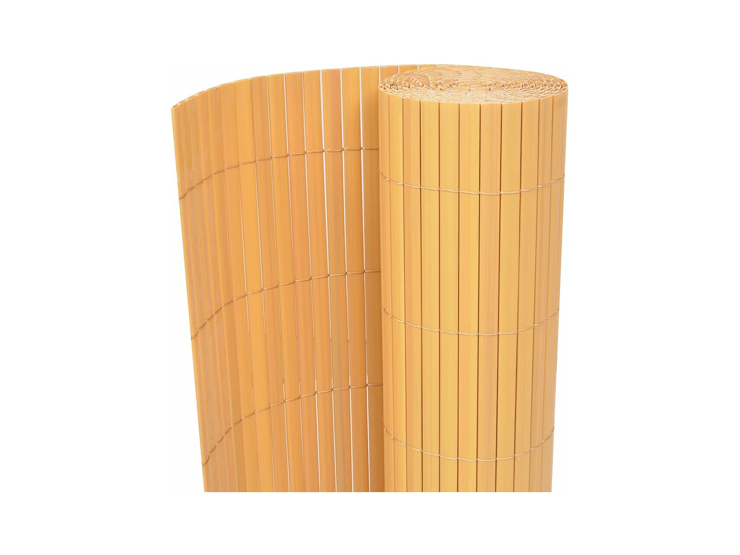 Clôture de jardin Double face PVC 90x300 Jaune