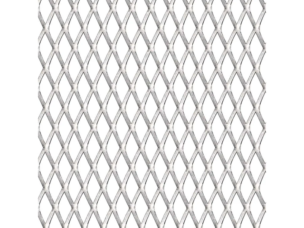 Panneau de grillage de jardin Acier inox 50x50 30x17x2,5 mm