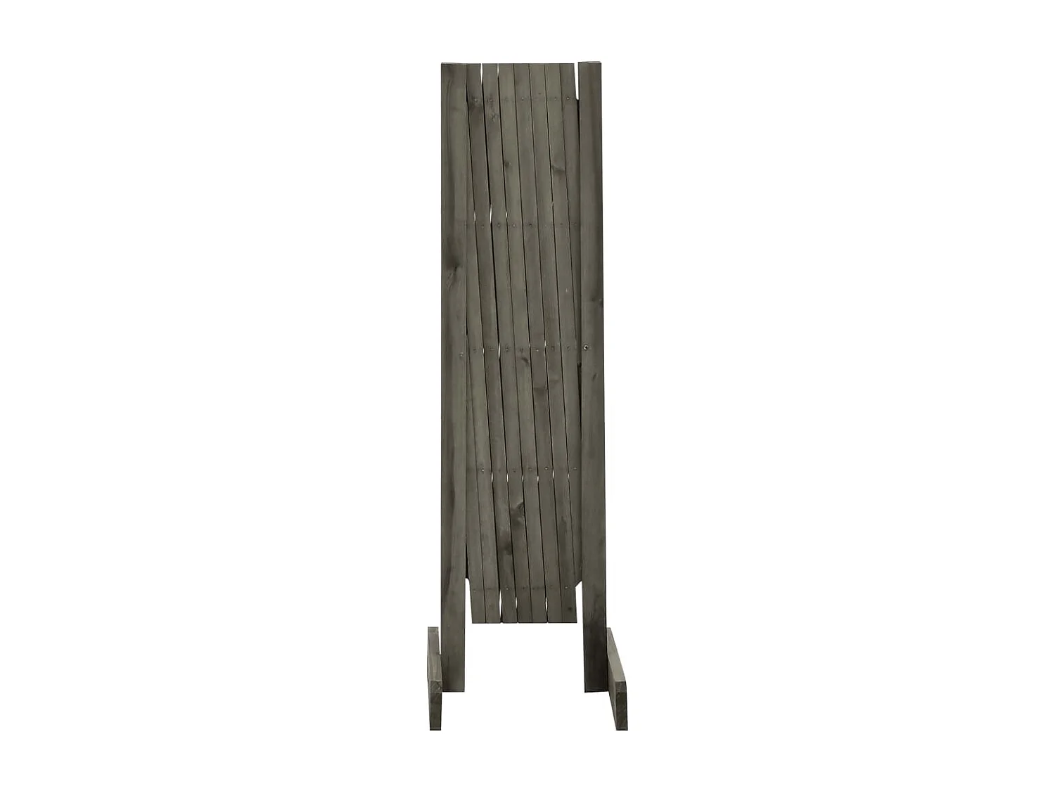 Clôture en treillis de jardin Gris 150x80 Bois de sapin