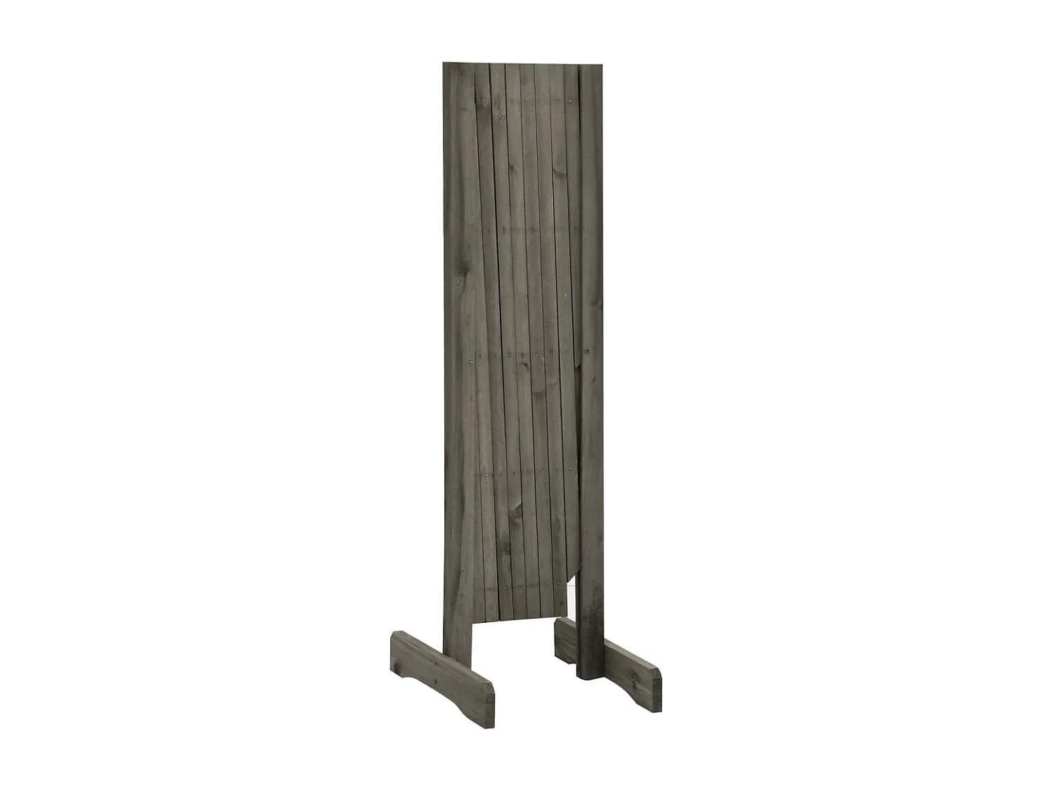 Clôture en treillis de jardin Gris 150x80 Bois de sapin