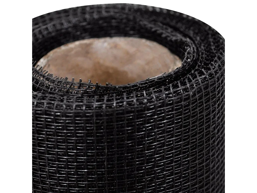 Écran en treillis Fibre de verre 100x500 Noir