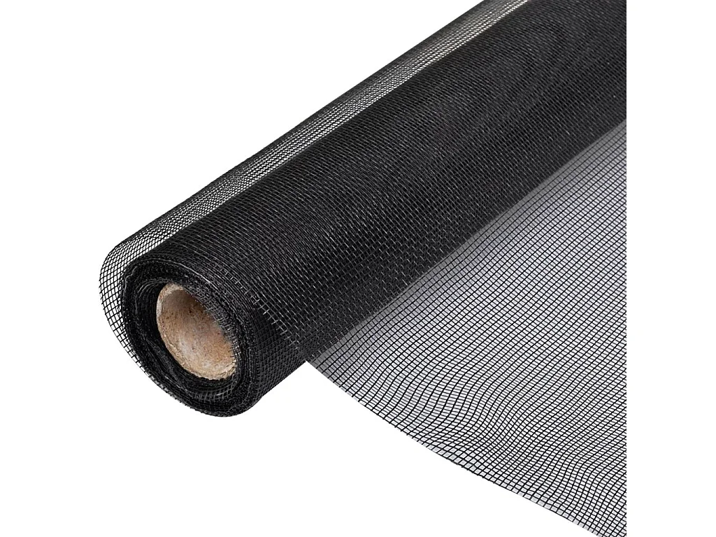 Écran en treillis Fibre de verre 100x500 Noir