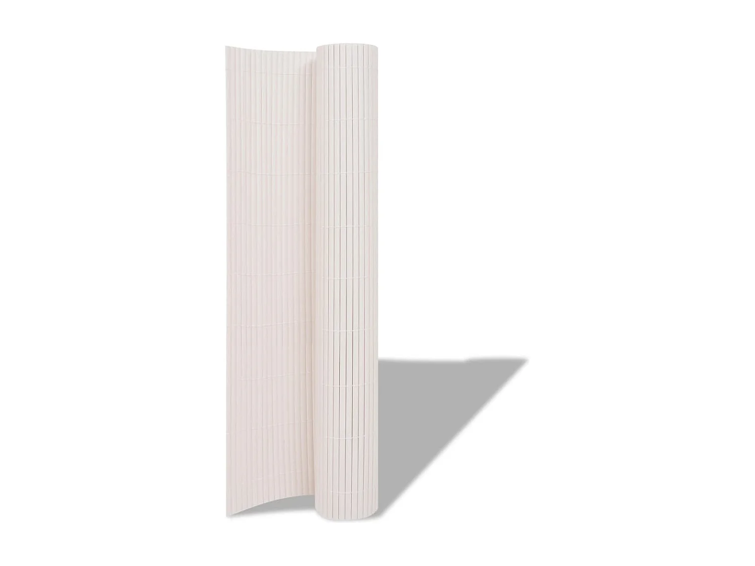 Clôture de jardin Double face 90x300 Blanc