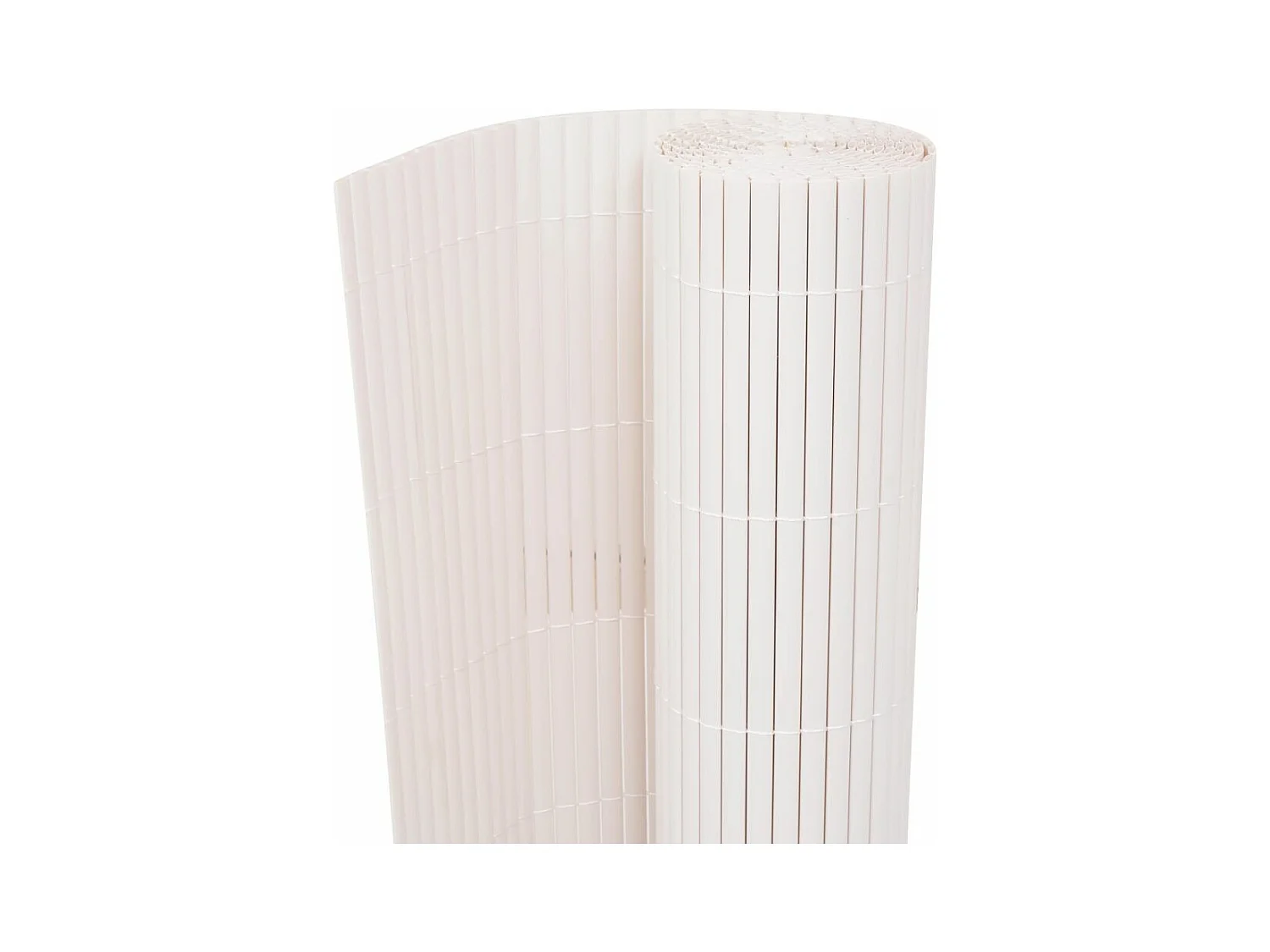 Clôture de jardin Double face 90x300 Blanc