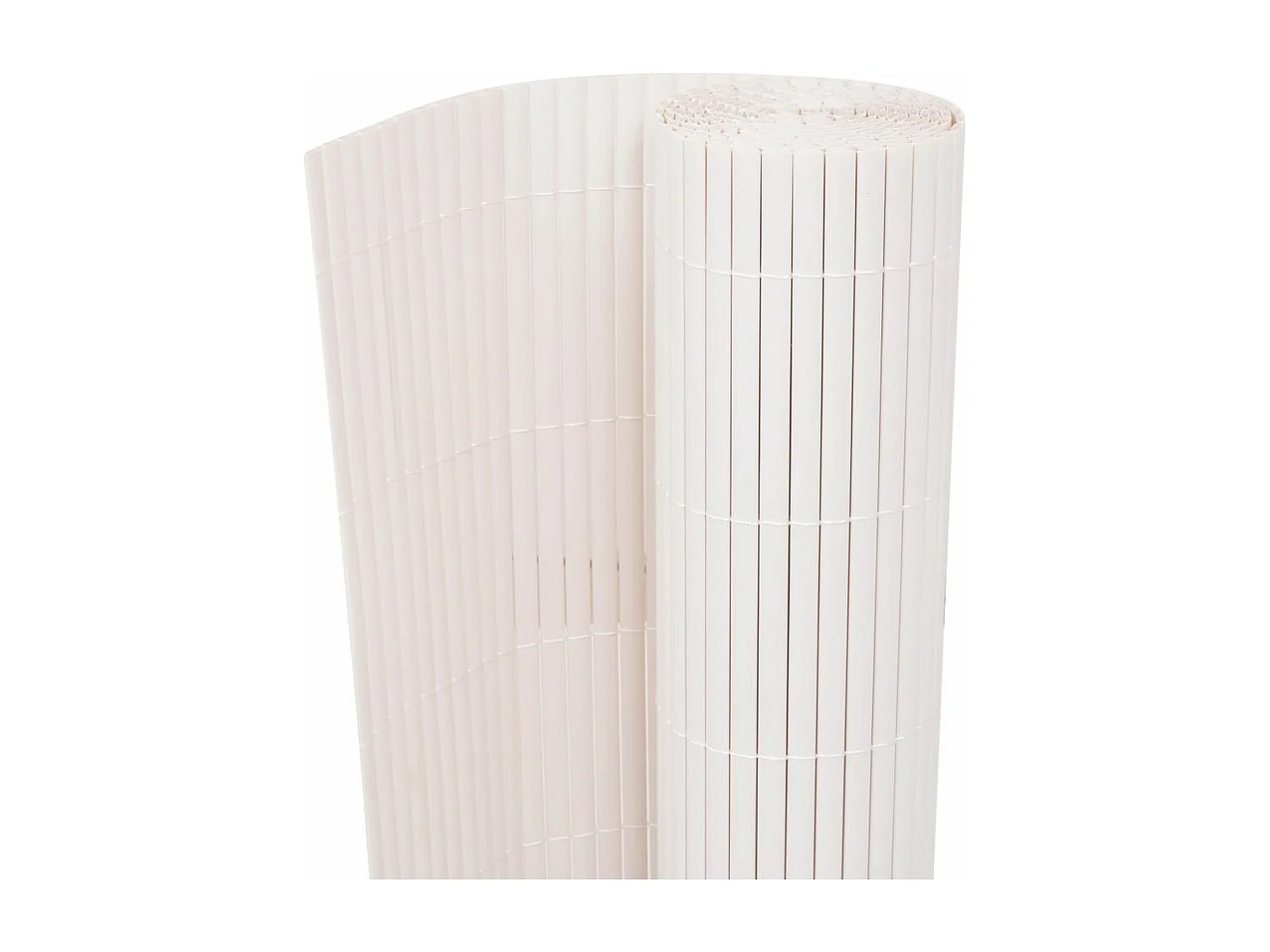 Clôture de jardin Double face 90x300 Blanc