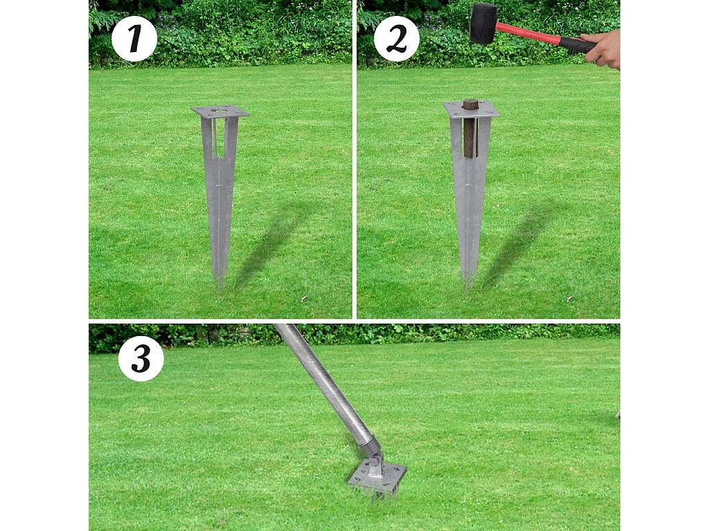 Clôture à mailles losangées et poteaux Acier galvanisé 25x1,5 m