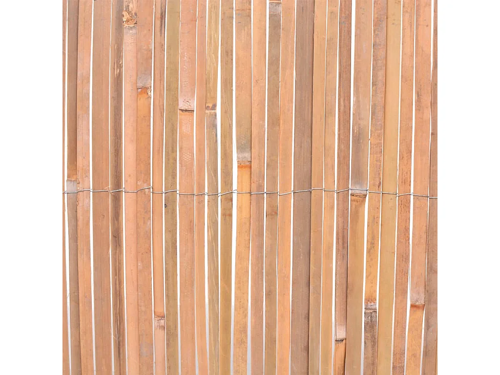 Clôture en bambou 100x400