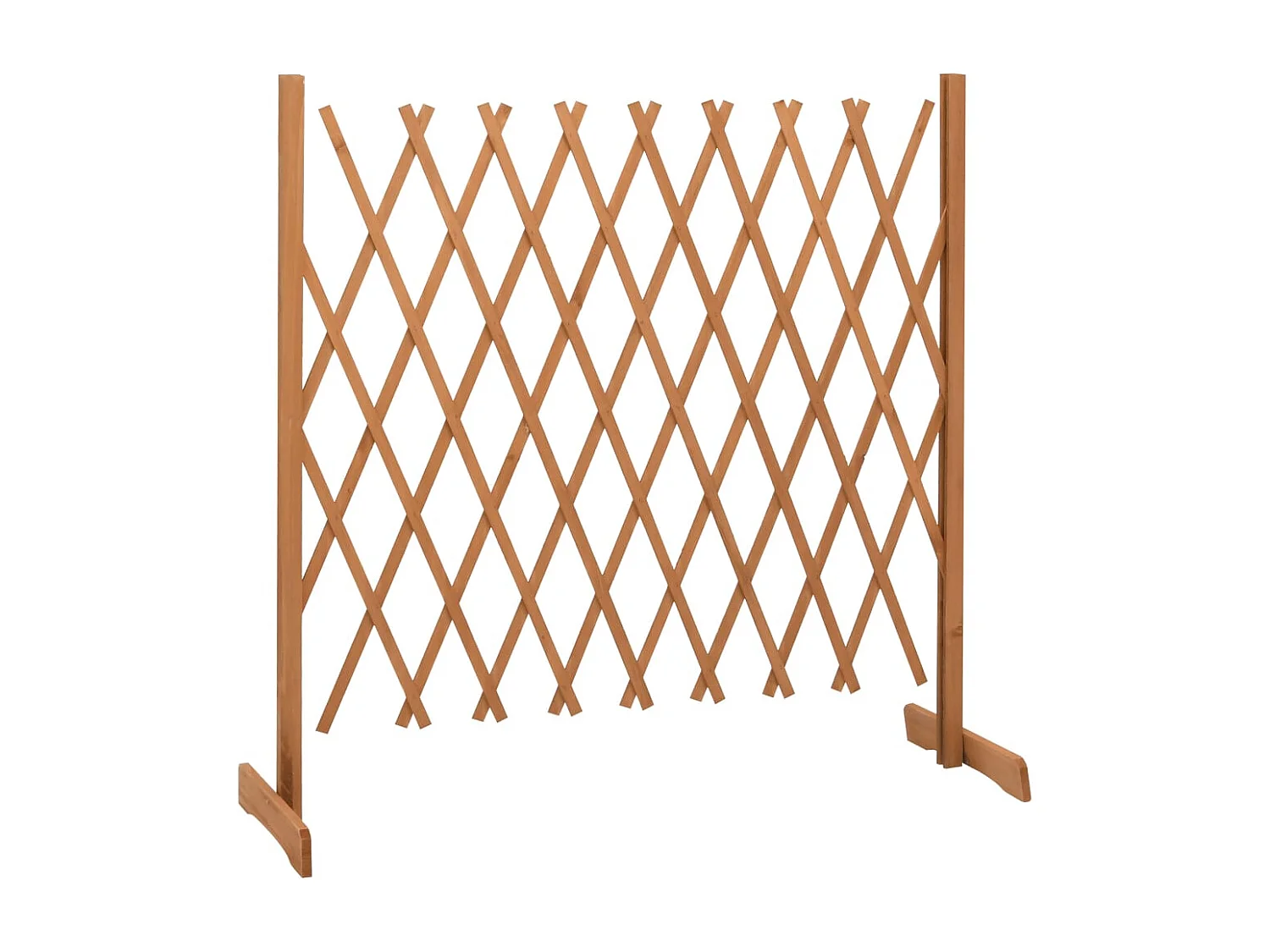 Clôture en treillis de jardin Orange 180x100 Bois de sapin