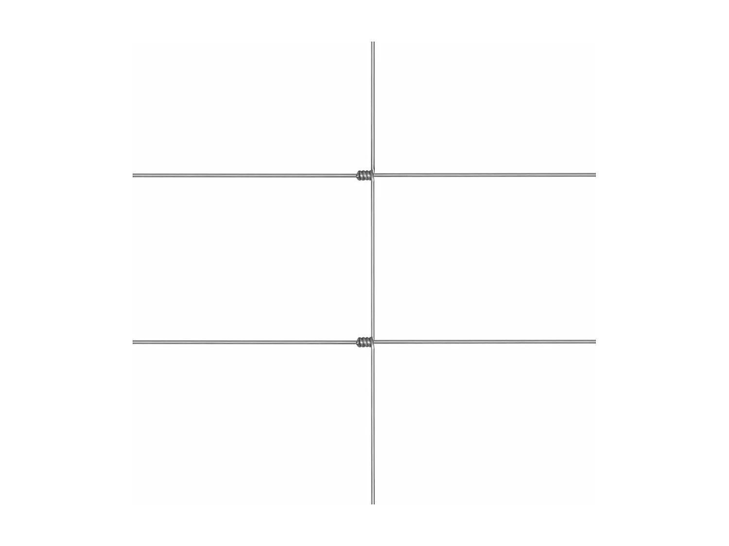 Clôture de jardin Acier galvanisé Argenté 50x1,6 m