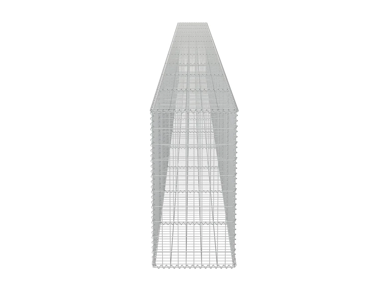 Mur à gabion avec couvercles Acier galvanisé 900 x 50x100