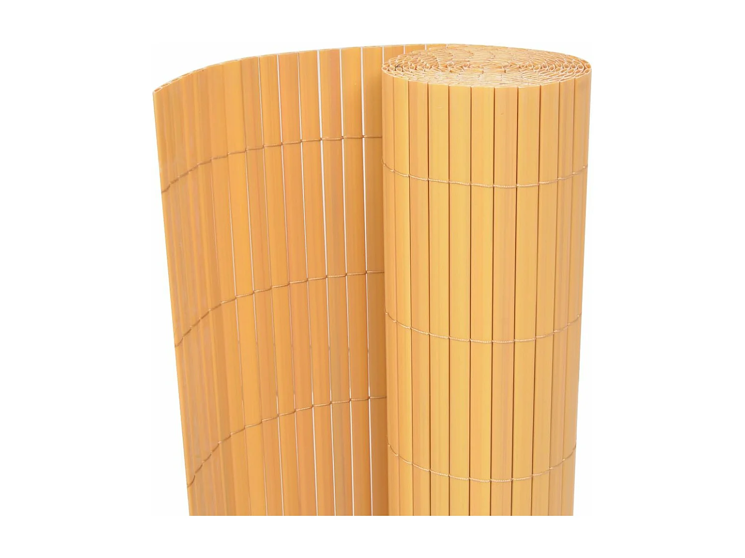 Clôture de jardin Double face PVC 90x500 Jaune