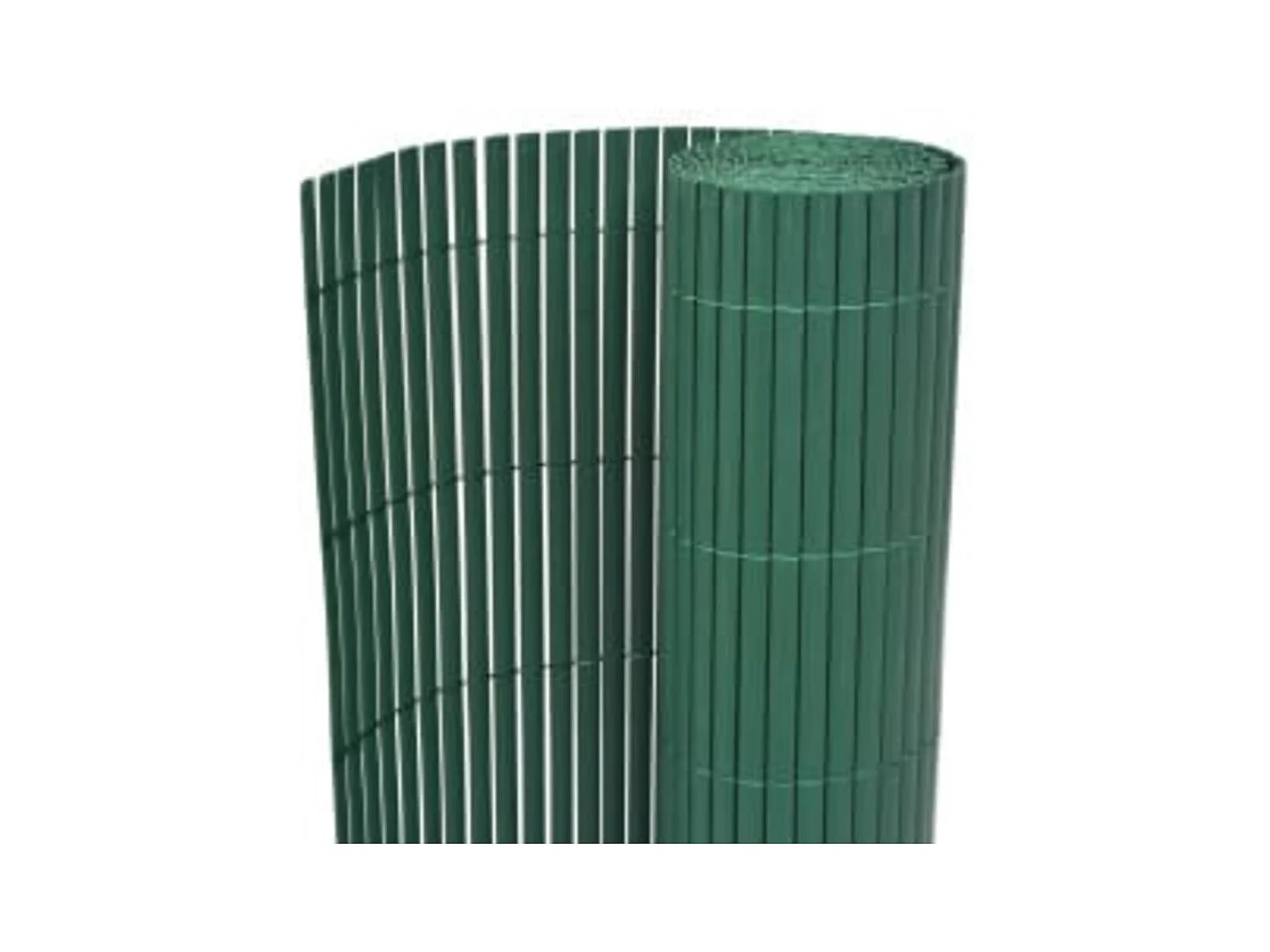 Clôture de jardin double face 90x400 Vert