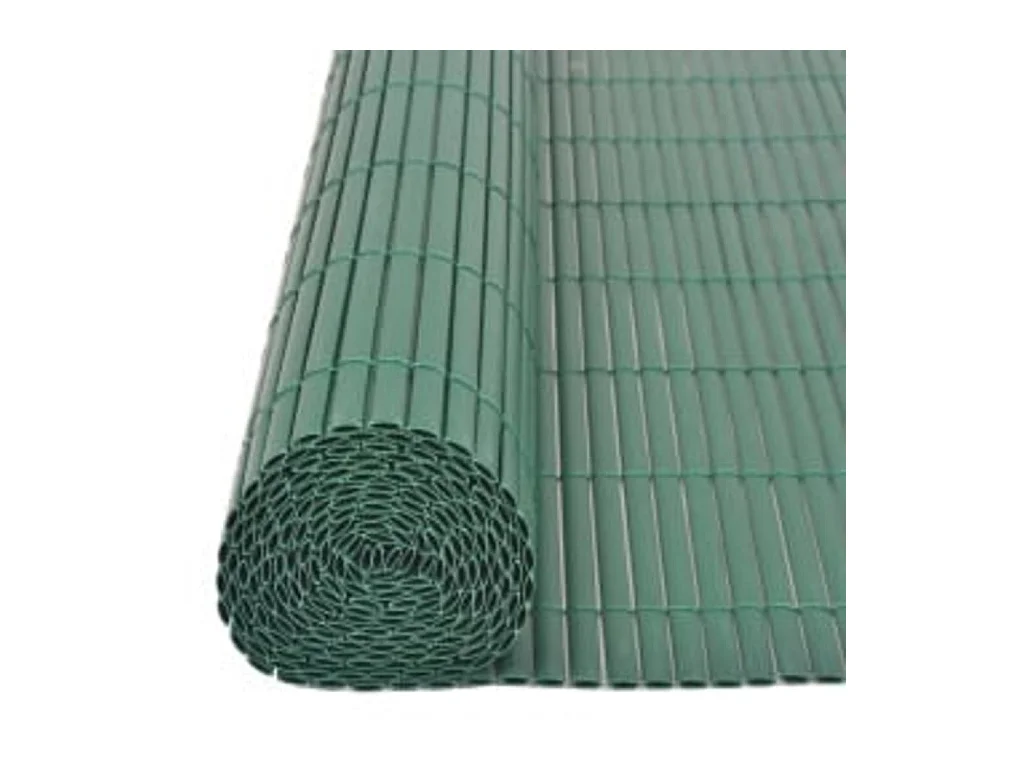 Clôture de jardin double face 90x400 Vert