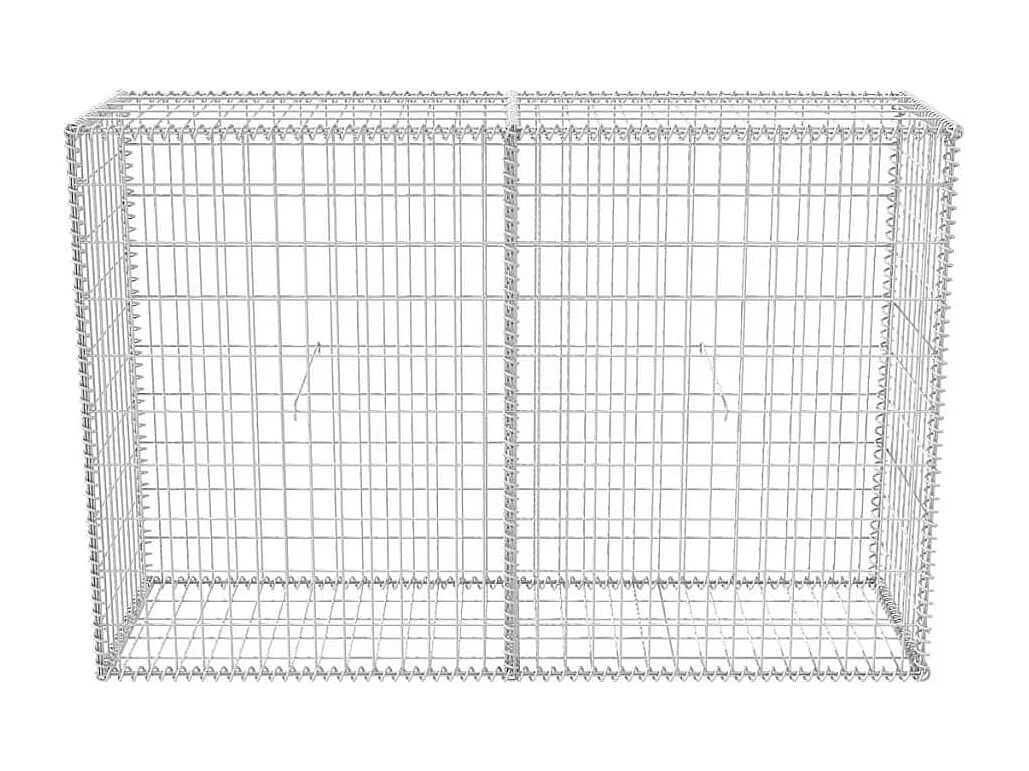 Panier de gabion Acier galvanisé 150x50x100