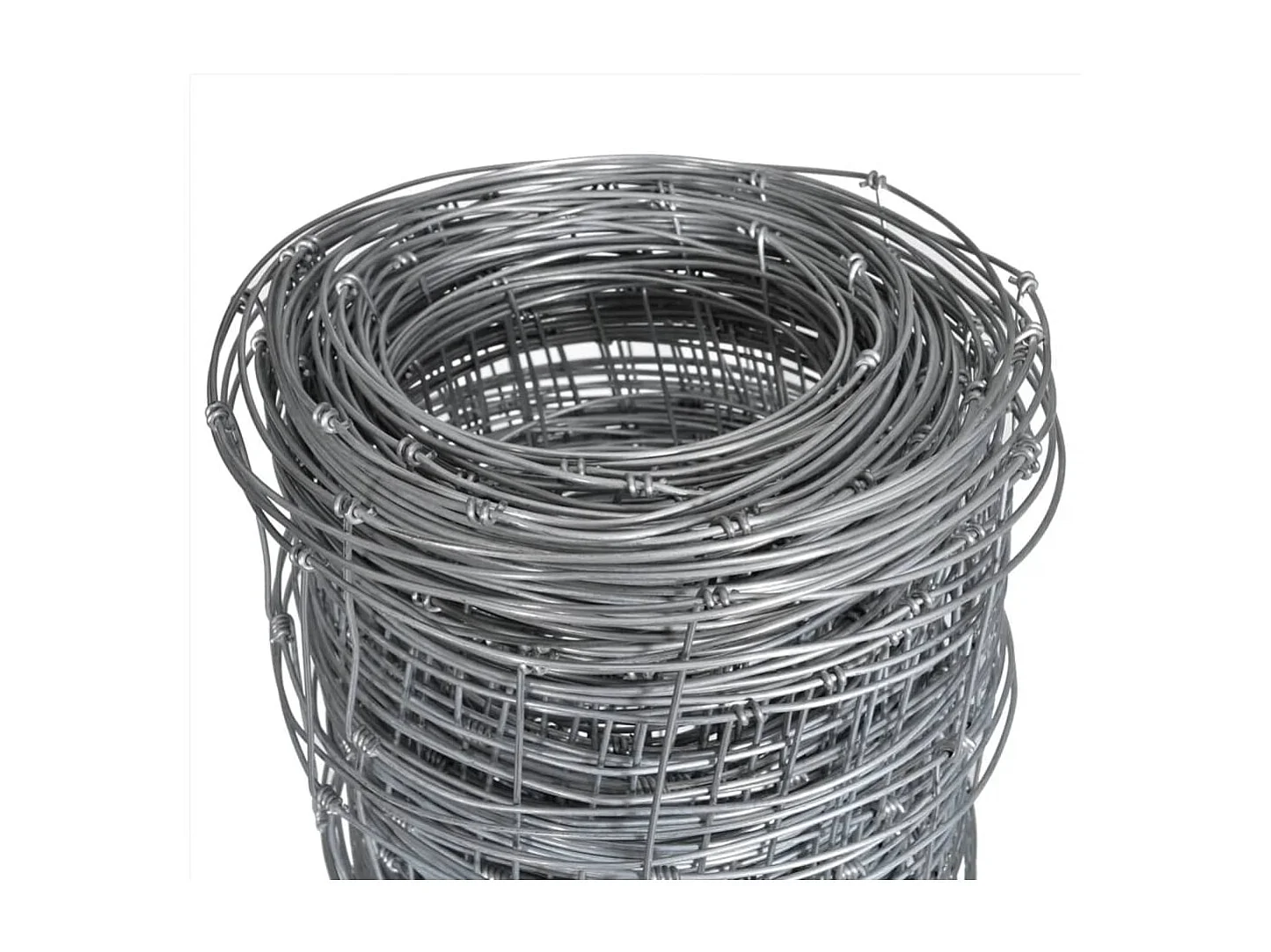 Clôture de jardin Acier galvanisé 50x1,2 m Argenté 2