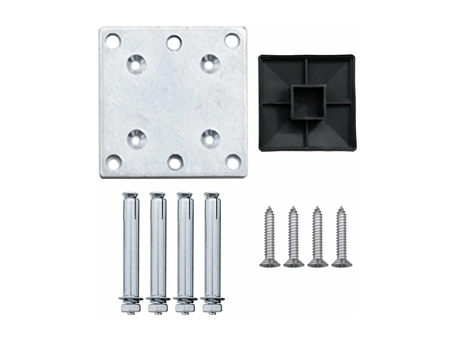 Clôture de jardin WPC 175x105 Marron