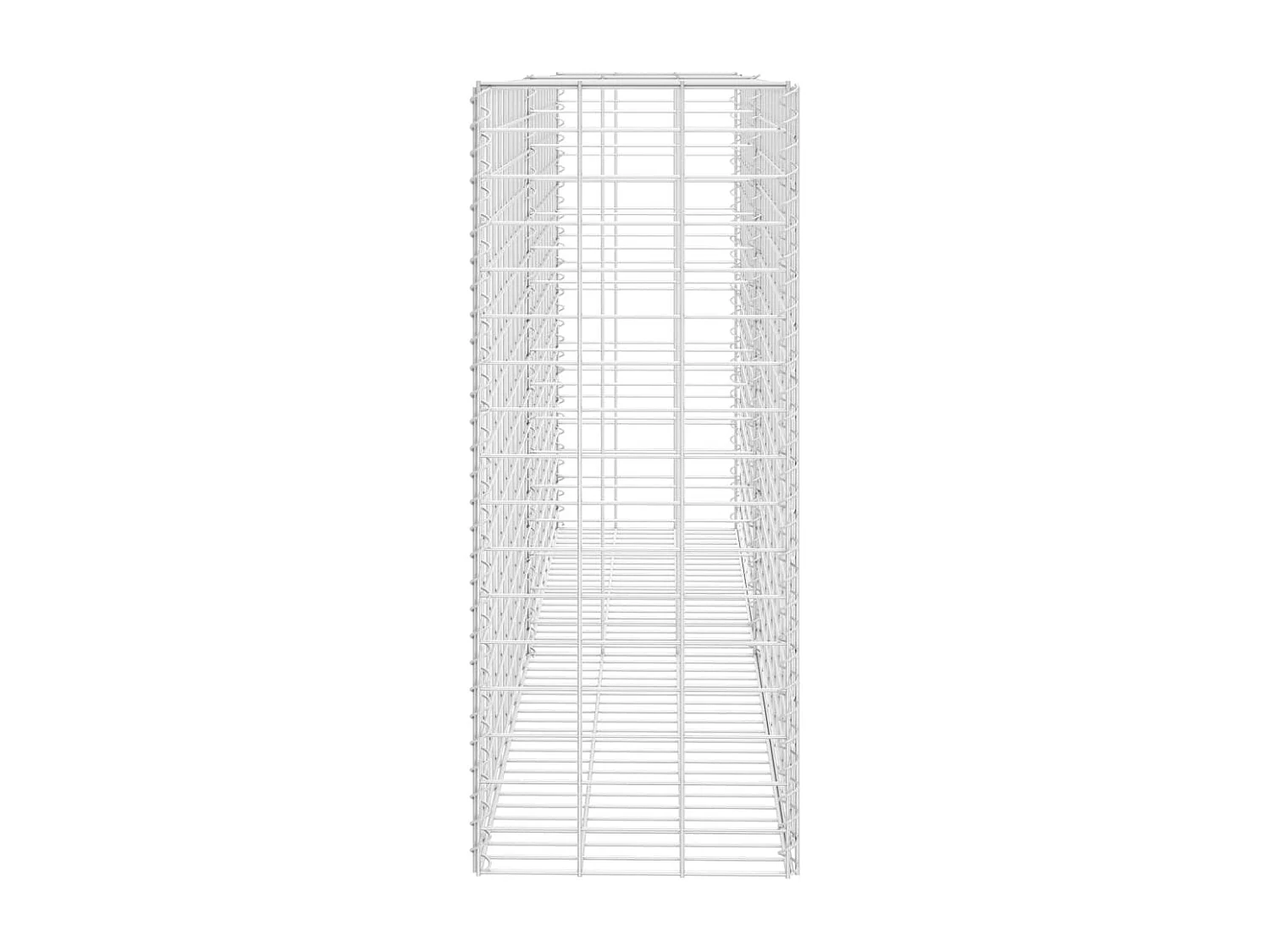 Panier de gabion Acier inoxydable 85 x 30x200