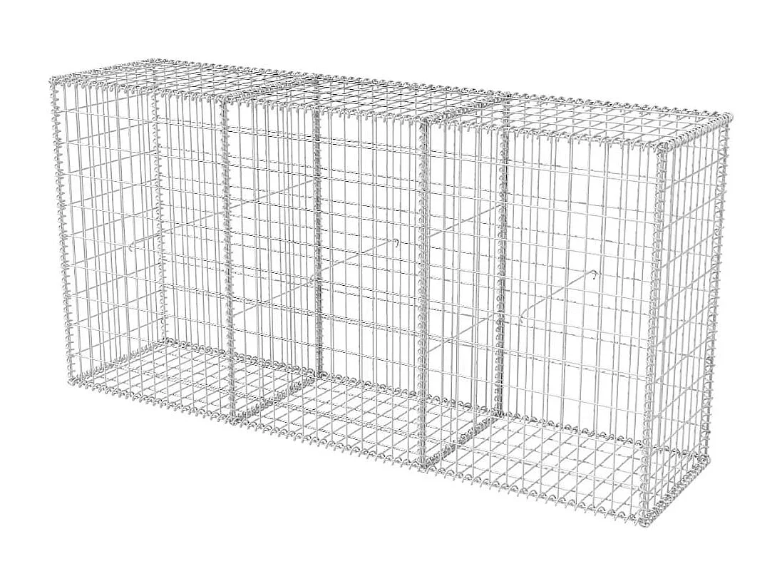 Panier de gabion Acier galvanisé 200x50x100