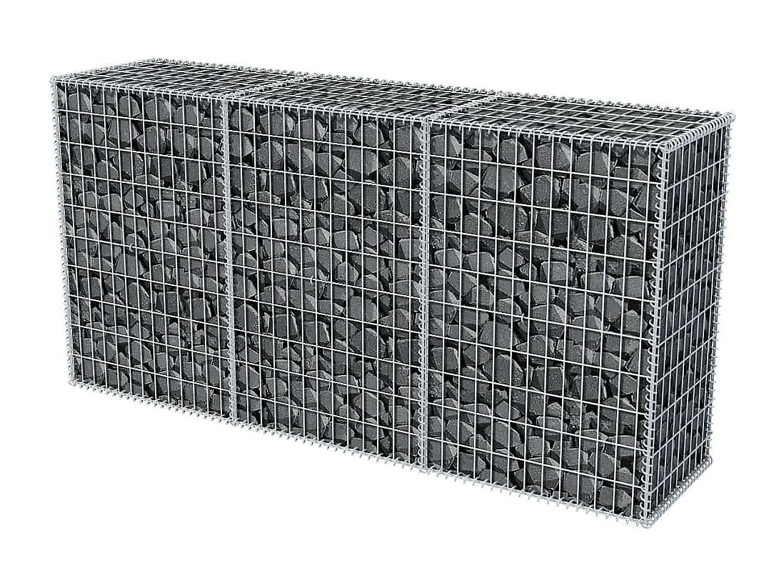 Panier de gabion Acier galvanisé 200x50x100